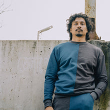 Load image into Gallery viewer, Sweatshirt (Teal & Gray)