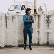 Load image into Gallery viewer, Sweatshirt (Teal & Gray)