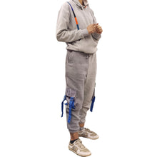 Load image into Gallery viewer, Reflector Joggers (Blue Straps)