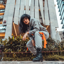 Load image into Gallery viewer, Orange Strap Joggers