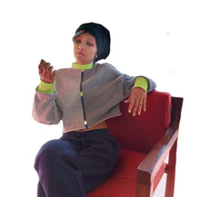 Load image into Gallery viewer, Cropped Sweatshirt (Gray)