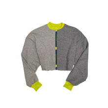 Load image into Gallery viewer, Cropped Sweatshirt (Gray)