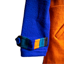 Load image into Gallery viewer, Lounge Coat (Royal Blue & Orange)