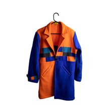 Load image into Gallery viewer, Lounge Coat (Royal Blue & Orange)