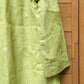 Jamdani Kimono - Lime Green