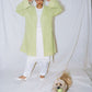 Jamdani Kimono – Sage Green