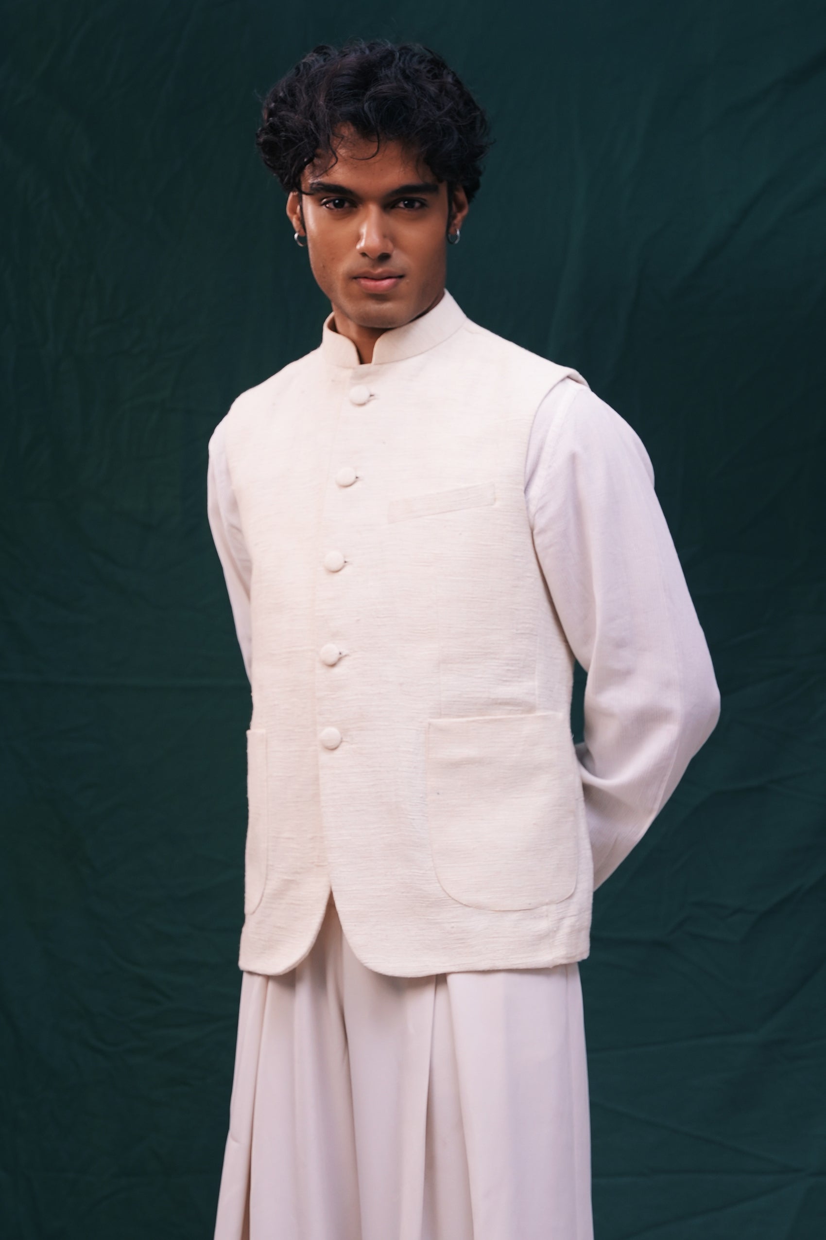 Khadi Waist Coat