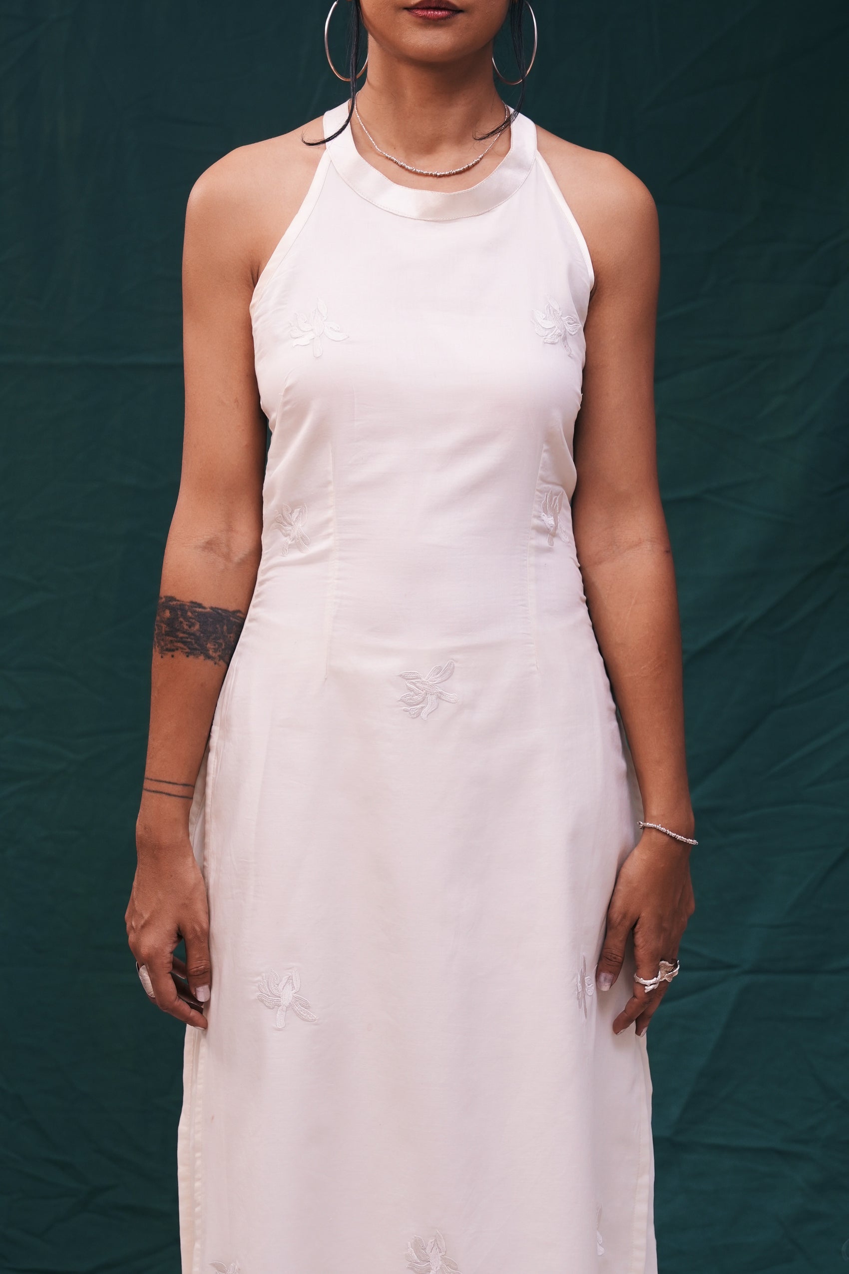 Spaghetti Strap Sheer Dress