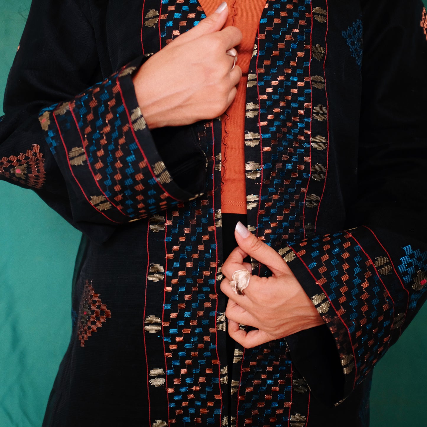 Jamdani Kimono – The Simurgh