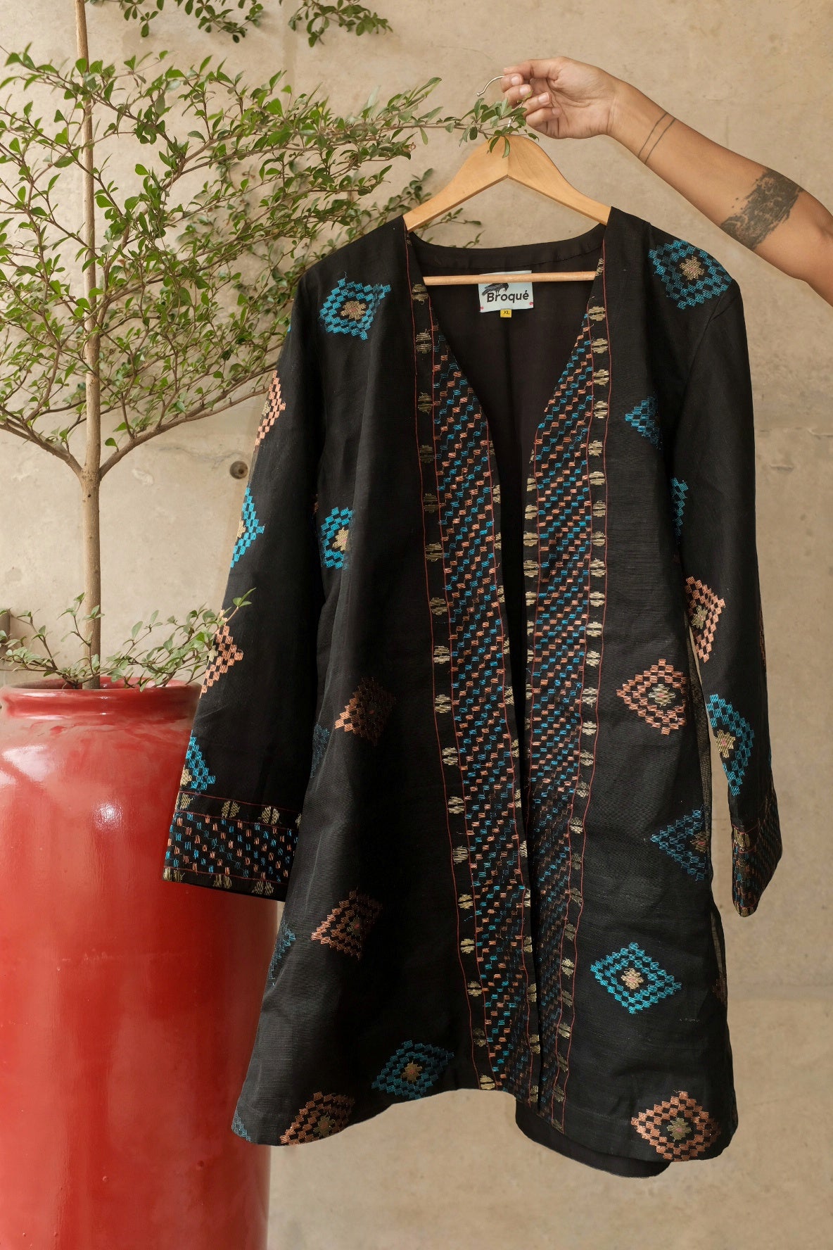 Jamdani Kimono – The Simurgh